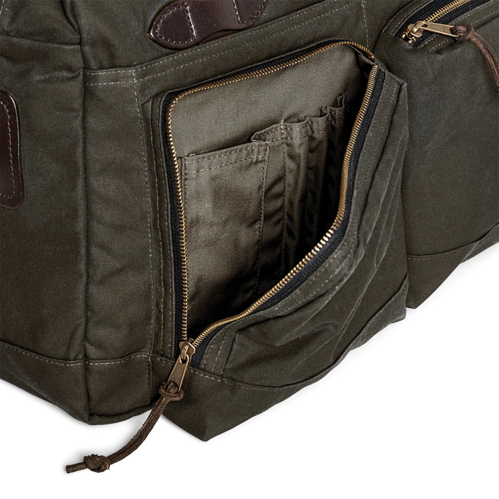 48 Hour Tin Cloth Duffle Bag, Otter Green