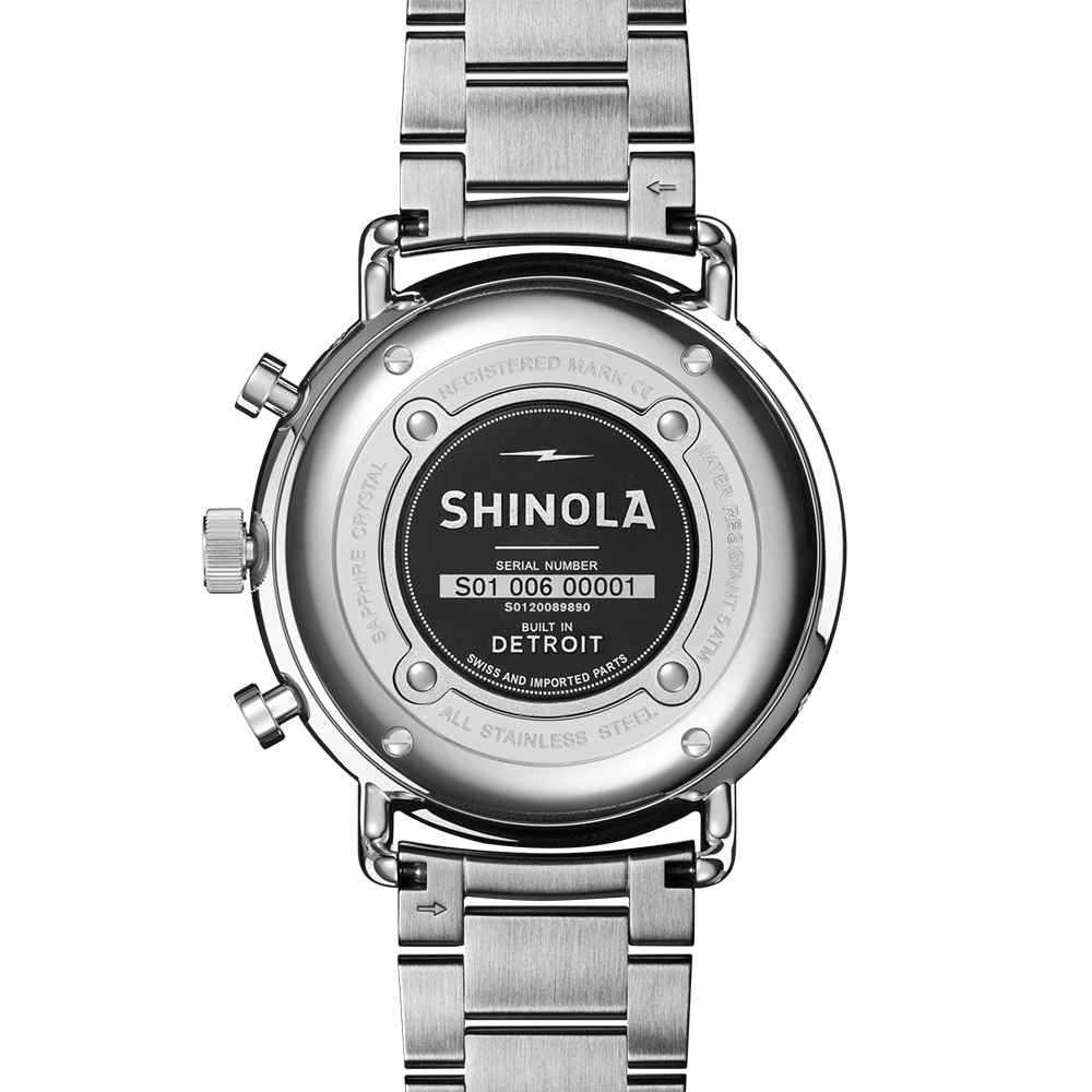 45mm Canfield Sport Chronograph Watch