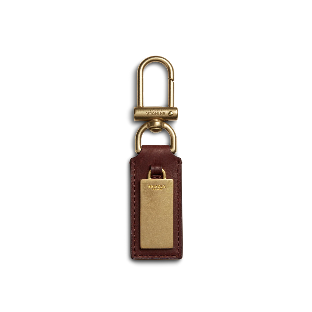Birdy Leather Key Fob, Merlot
