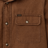 Fleece Lined Jac-Shirt, Brown