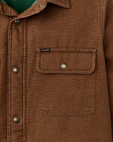 Fleece Lined Jac-Shirt, Brown