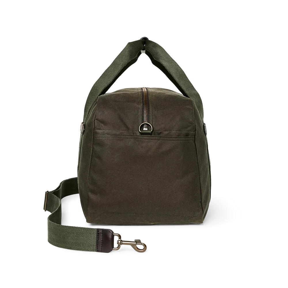 Medium Tin Cloth Duffle Bag, Otter Green