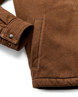Fleece Lined Jac-Shirt, Brown