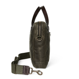 Tin Cloth Compact Briefcase, Otter Green