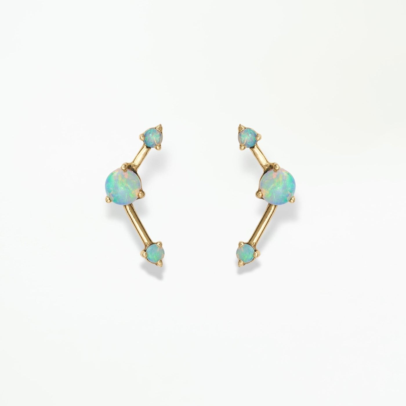 Wwake | Three Step Opal Point Stud Earring (Single) – LAPIS