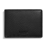 Slim Bifold Wallet, Black