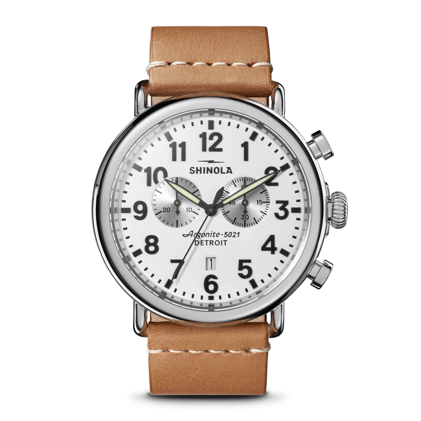 Shinola | 47mm Runwell Two-Eye Chronograph Watch