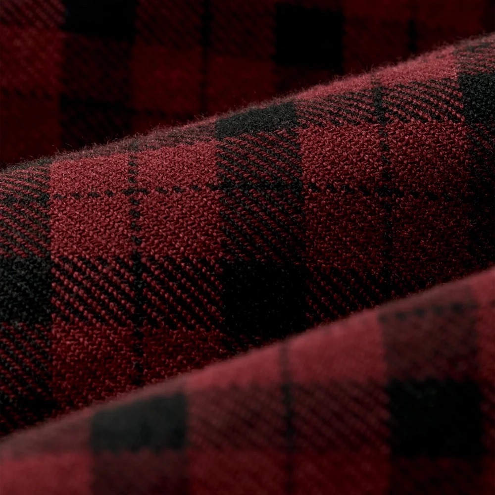 Lightweight Alaskan Guide Shirt, Port / Black Plaid
