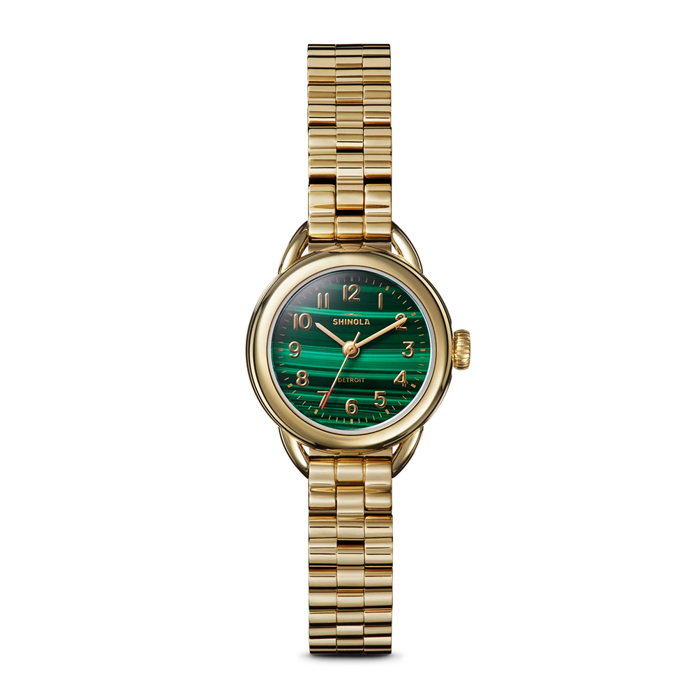 25mm Malachite Runabout Watch