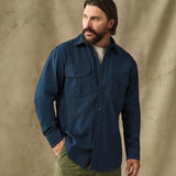 Moleskin Guide Shirt, Service Blue