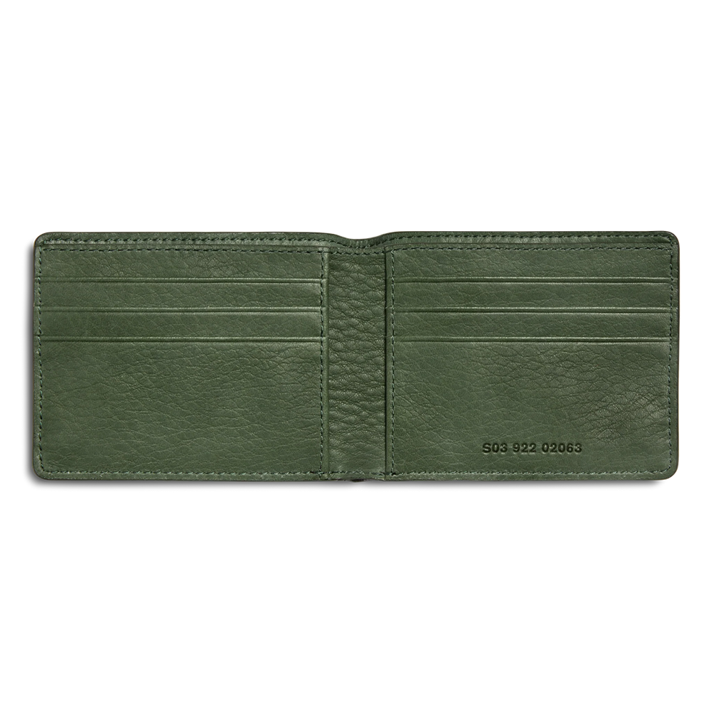 Slim Bifold Signature Wallet, Evergreen