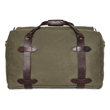 Medium Rugged Twill Duffle Bag, Otter Green