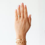 Phoebe Signet Solitaire Diamond Ring