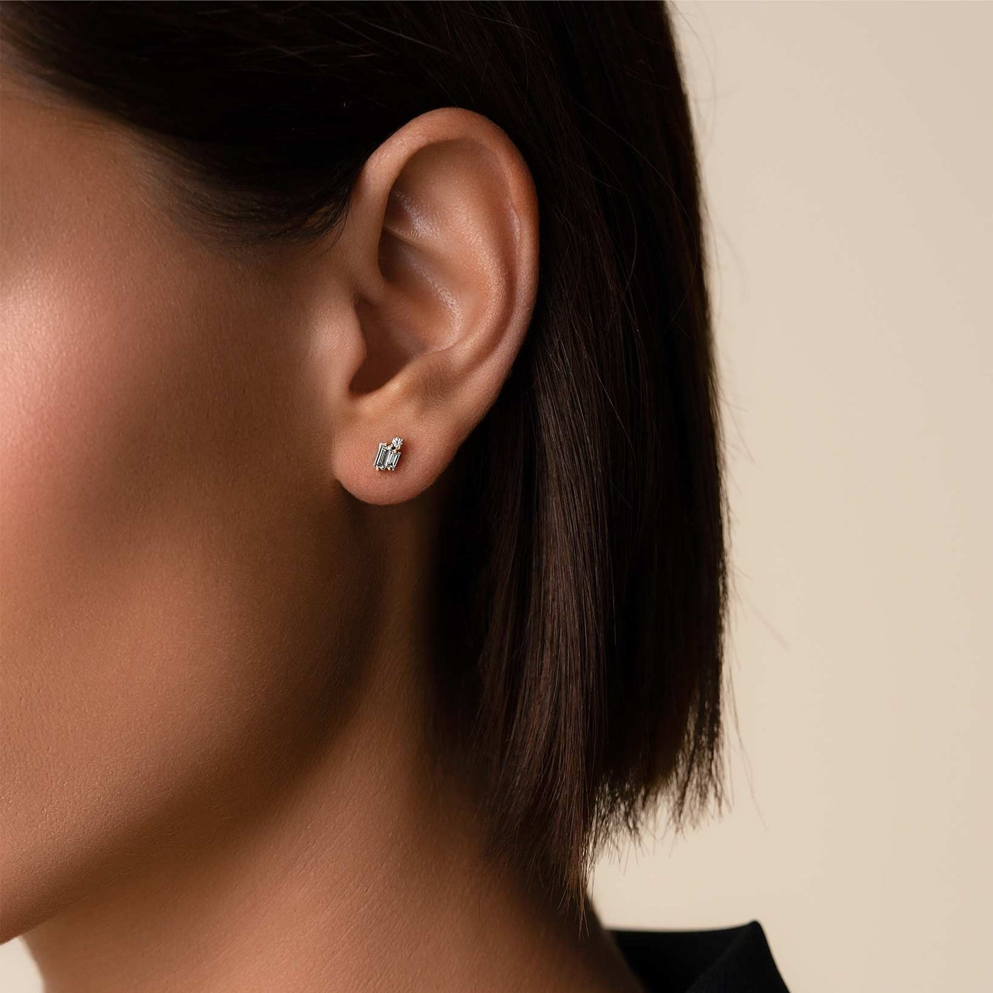 Bold Burst Diamond Stud Earrings