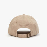 Khaki Baseball Hat, Embroidered Orange Petit Ciao
