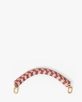 Braided Top Handle, Rose Clay/Mulberry