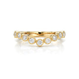 Single Stone | Curved Gabby Contour Band