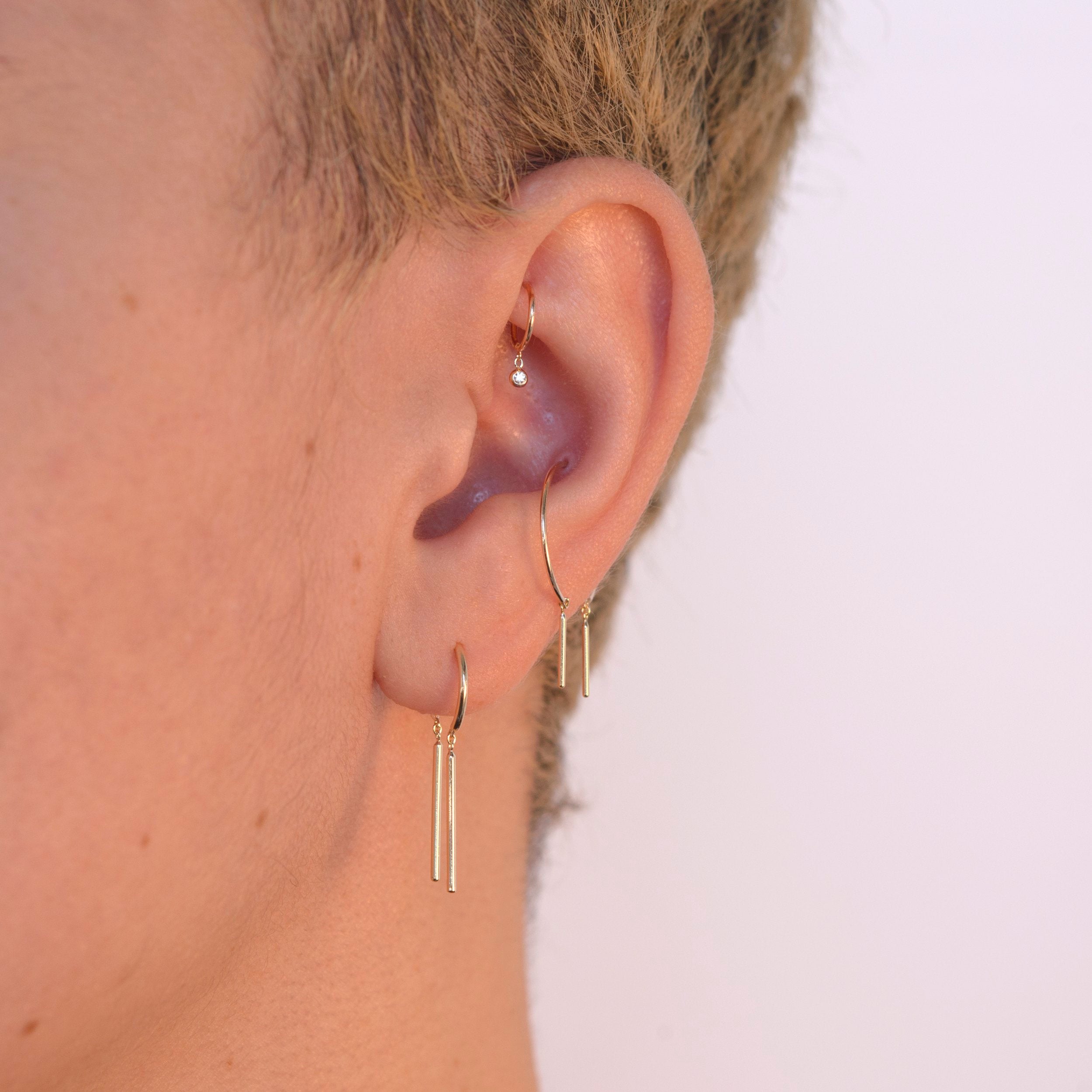 Chime Hoop Earring (Single)
