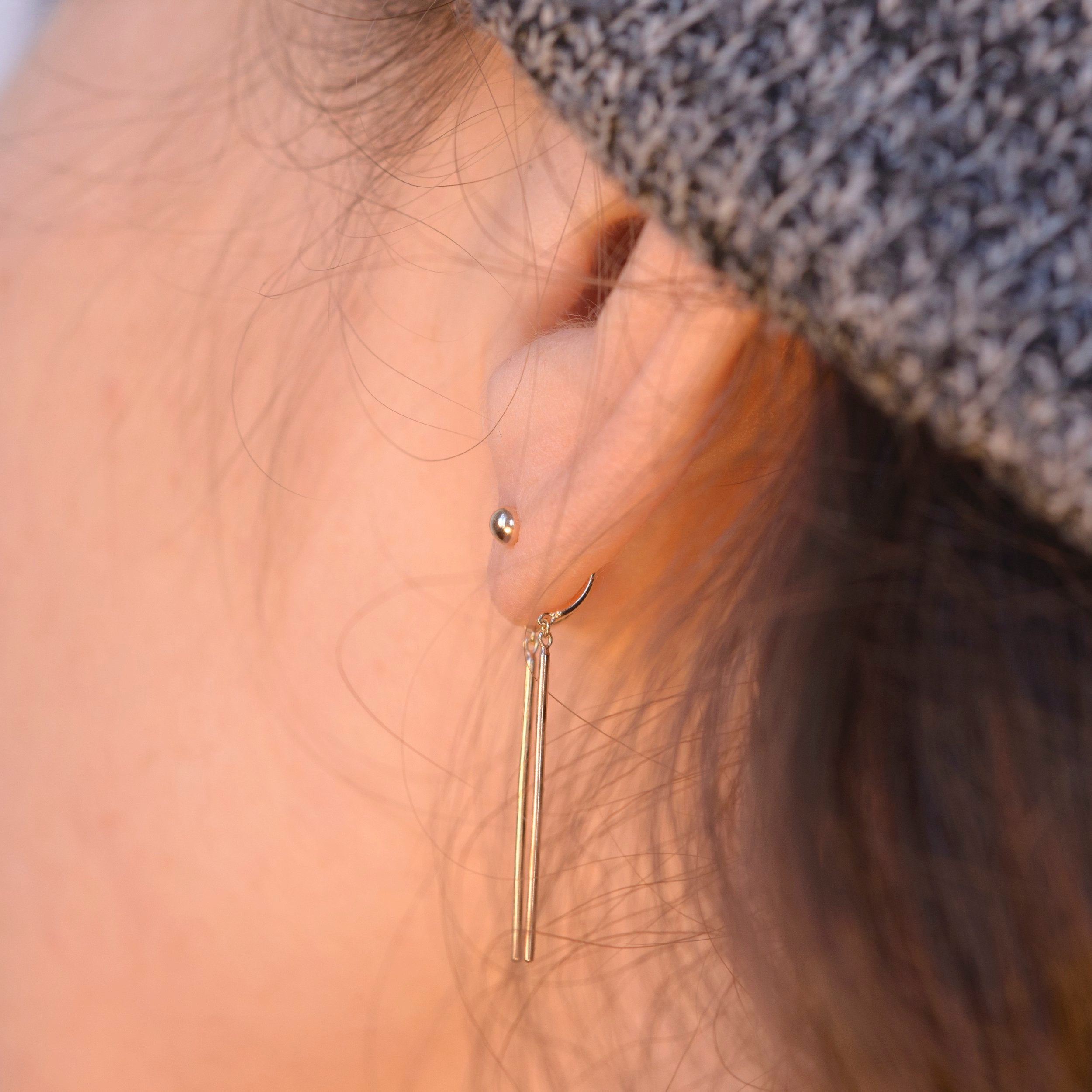 Chime Stud Earring (Single)