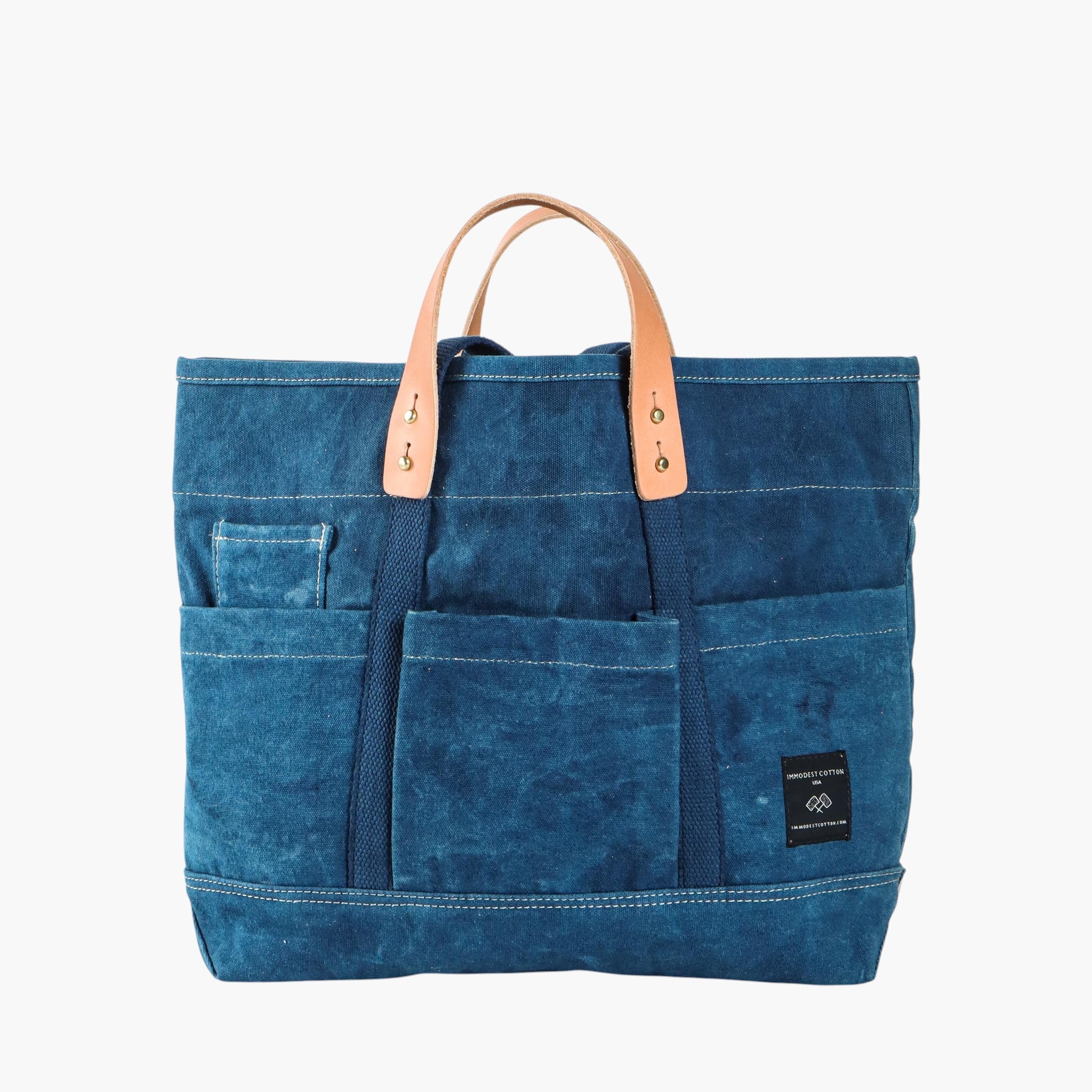 Construction Tote, Indigo