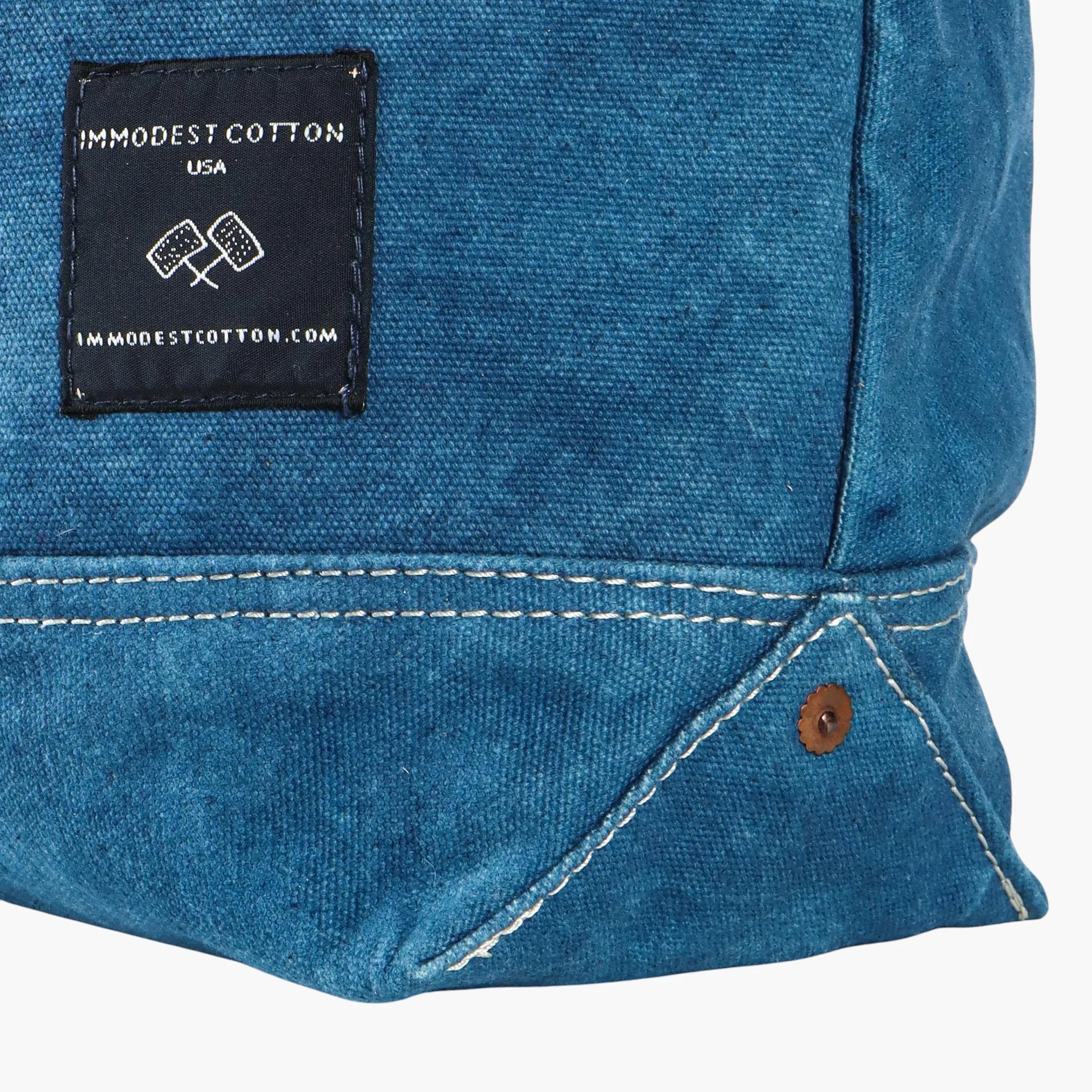 Construction Tote, Indigo