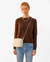 Snake Chain Crossbody Strap, Silver