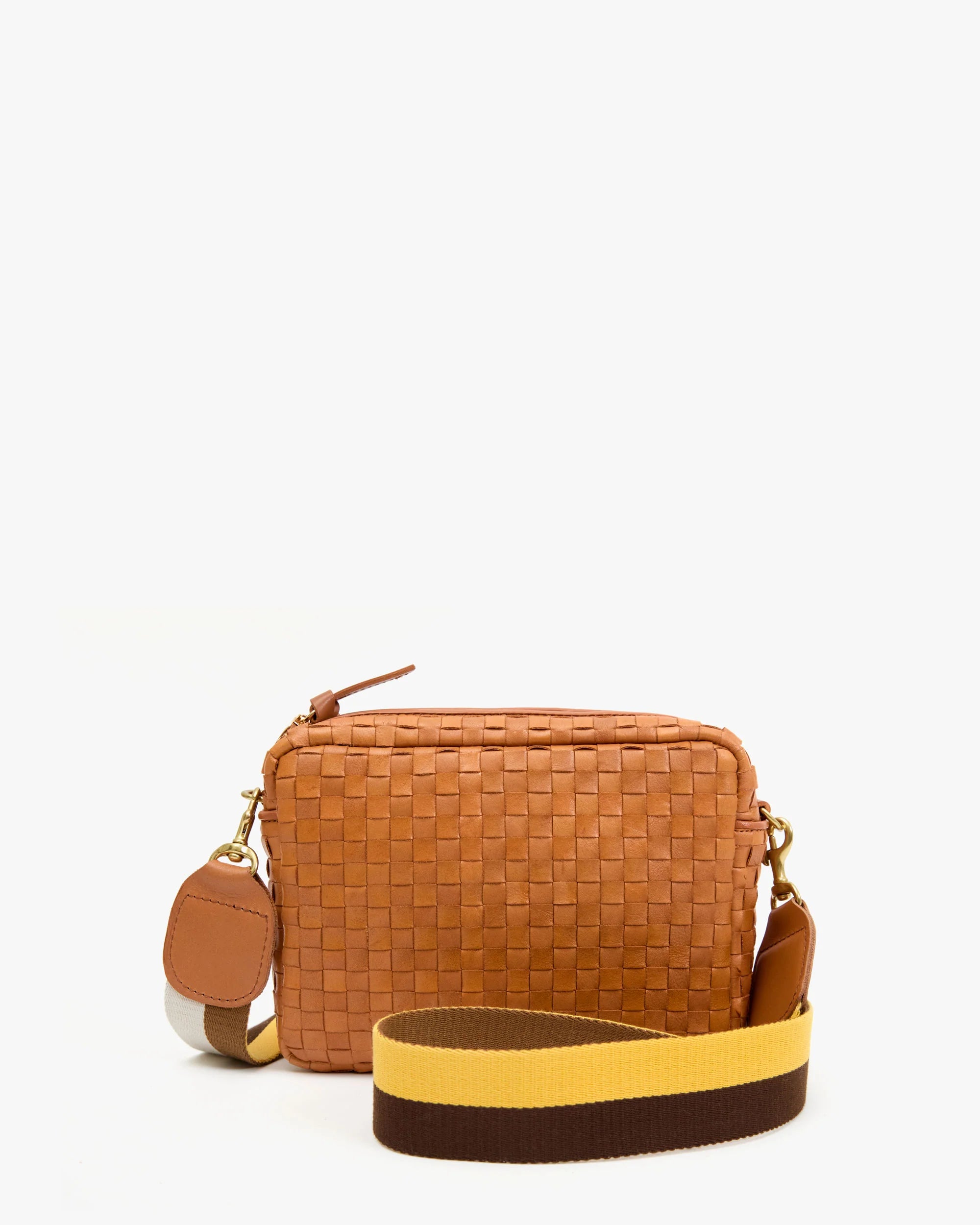 Crossbody Strap, Marigold Multi Reversible Stripe