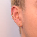 Loopdie R Bar Earring (Single)