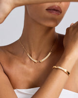 Tuxedo Mood Necklace with Diamonds