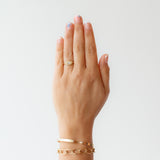 Petite Oval Diamond Relic Ring
