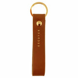 Leather Keychain, Cognac - Escuyer
