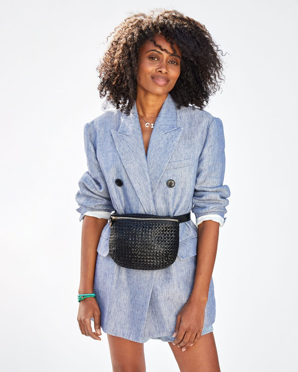 Fanny Pack, Rattan Black