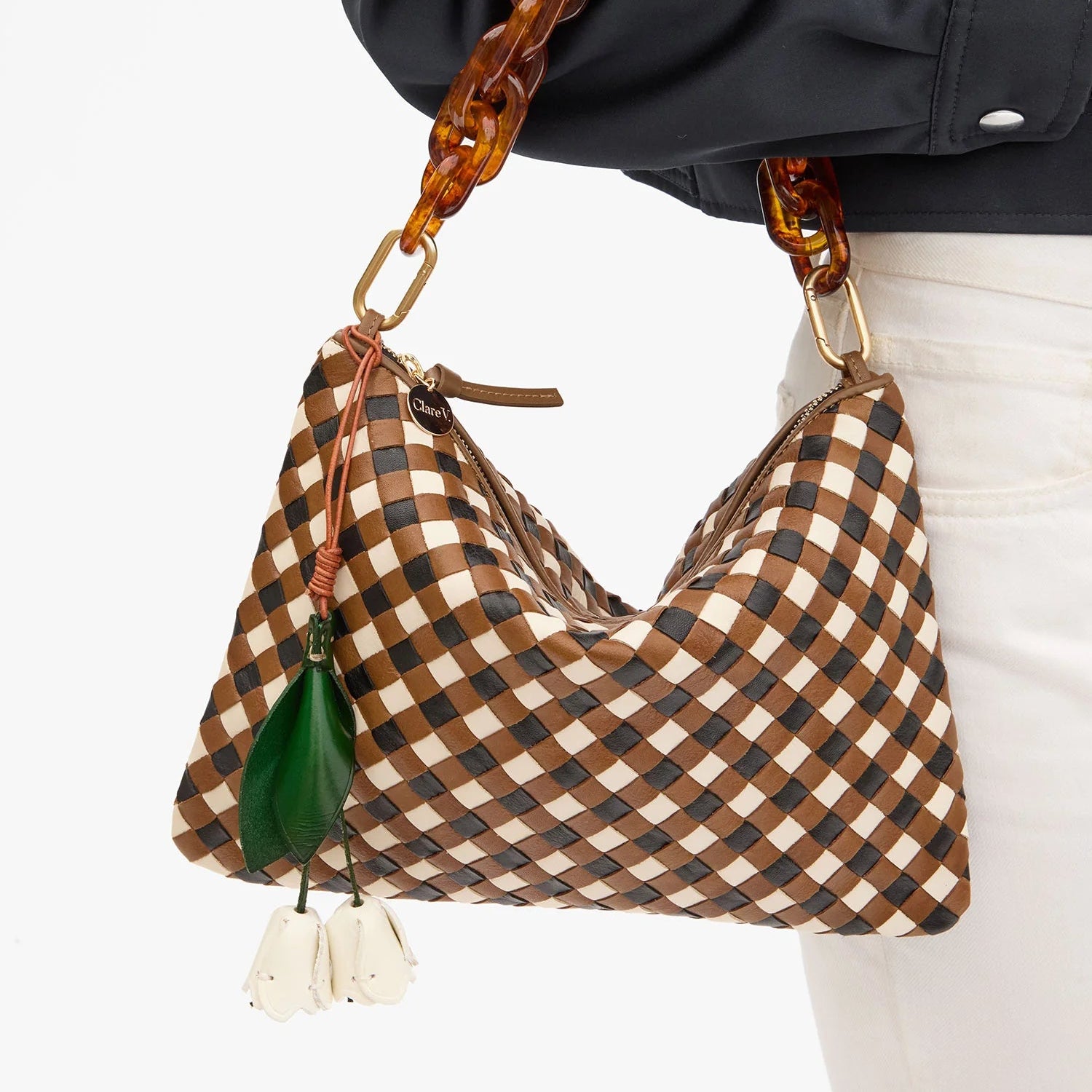 La Fleur Fob, Evergreen/Cream