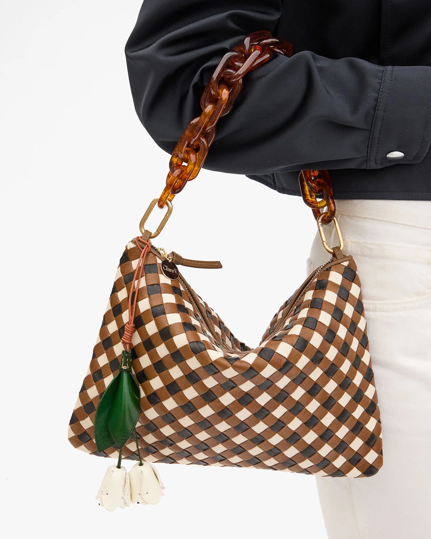 La Fleur Fob, Evergreen/Cream