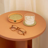 Round Coasters 4 Pack, Sage