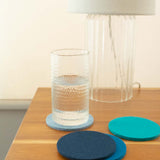 Round Coasters 4 Pack, Ocean Multi