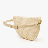 Grande Fanny, Cream Woven Checker