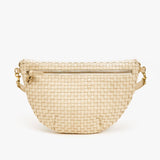 Grande Fanny, Cream Woven Checker