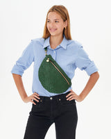 Grande Fanny, Woven Zig Zag, Evergreen