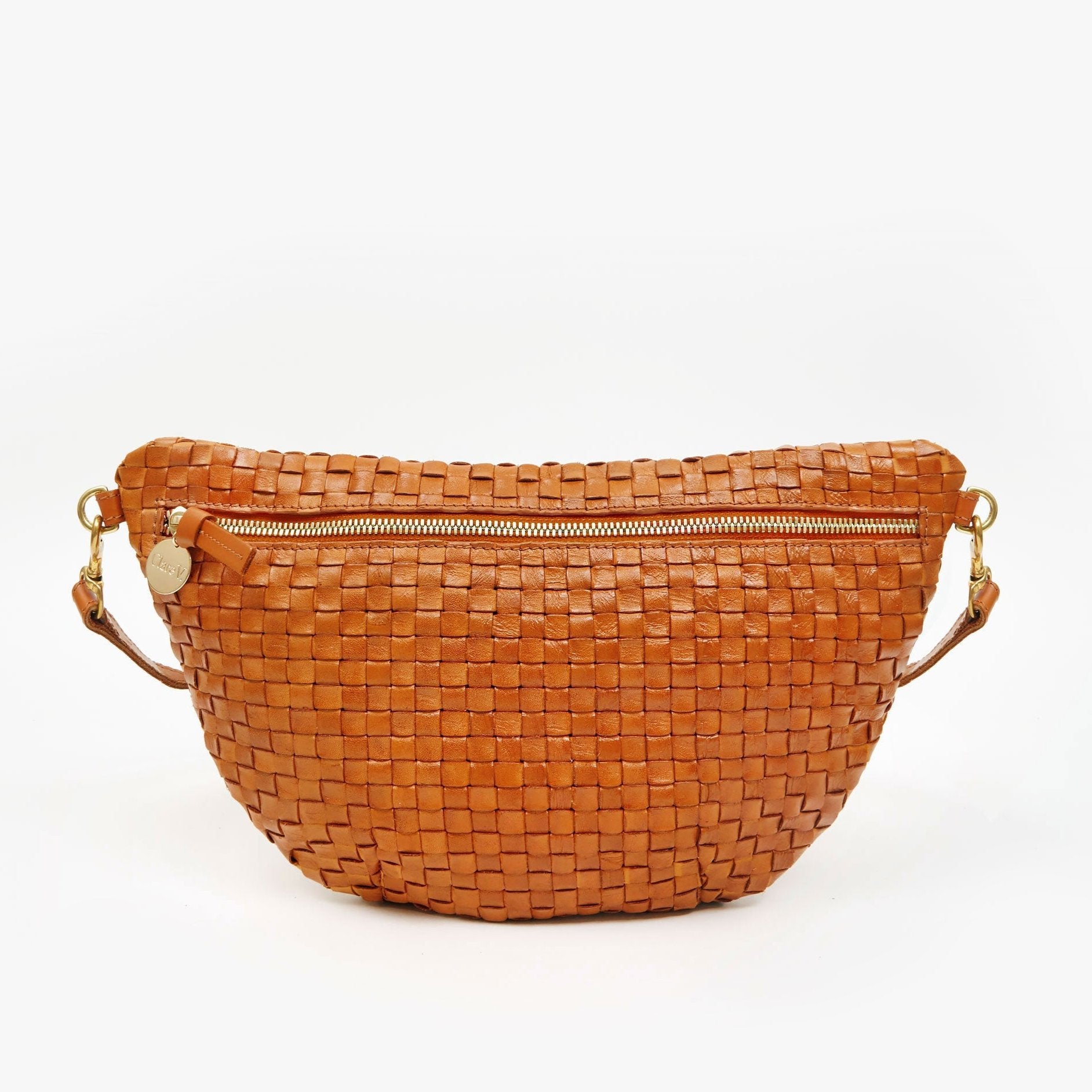 Grande Fanny, Woven Checker, Natural