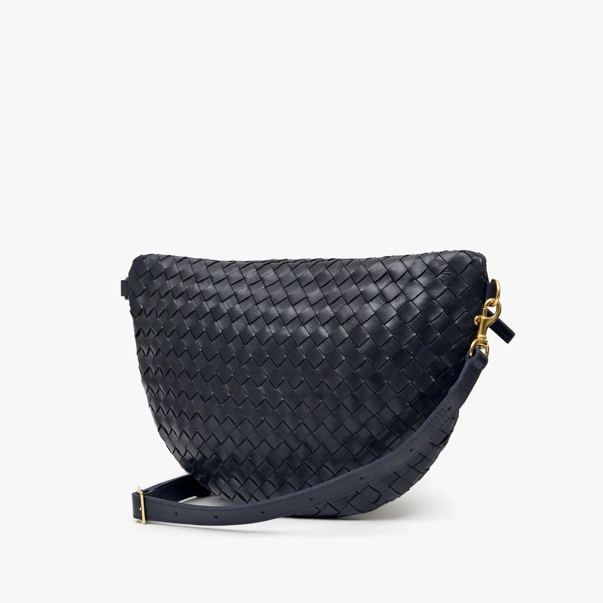 Grande Fanny, Twilight Navy Medium Woven Diagonal