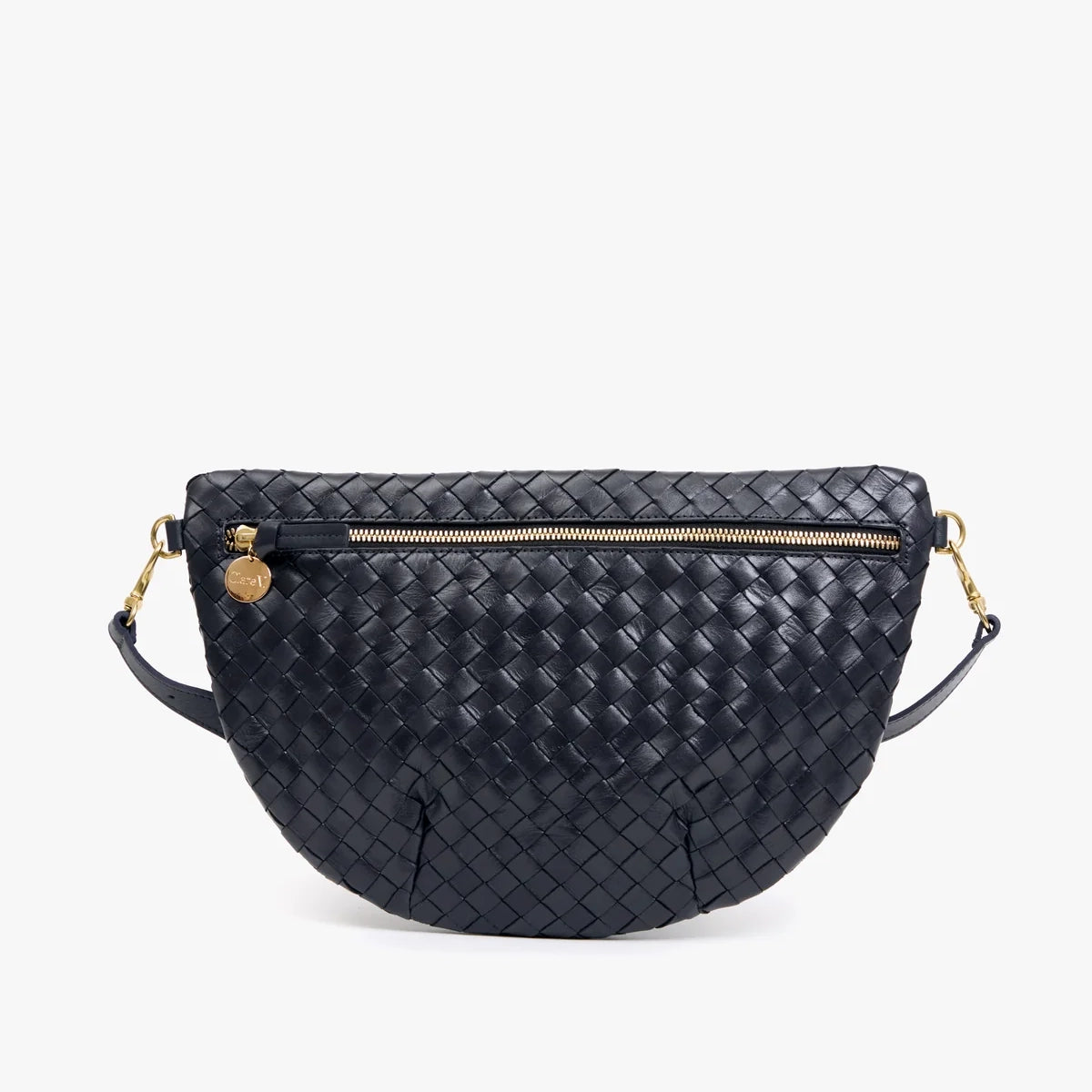 Grande Fanny, Twilight Navy Medium Woven Diagonal
