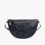 Grande Fanny, Twilight Navy Medium Woven Diagonal