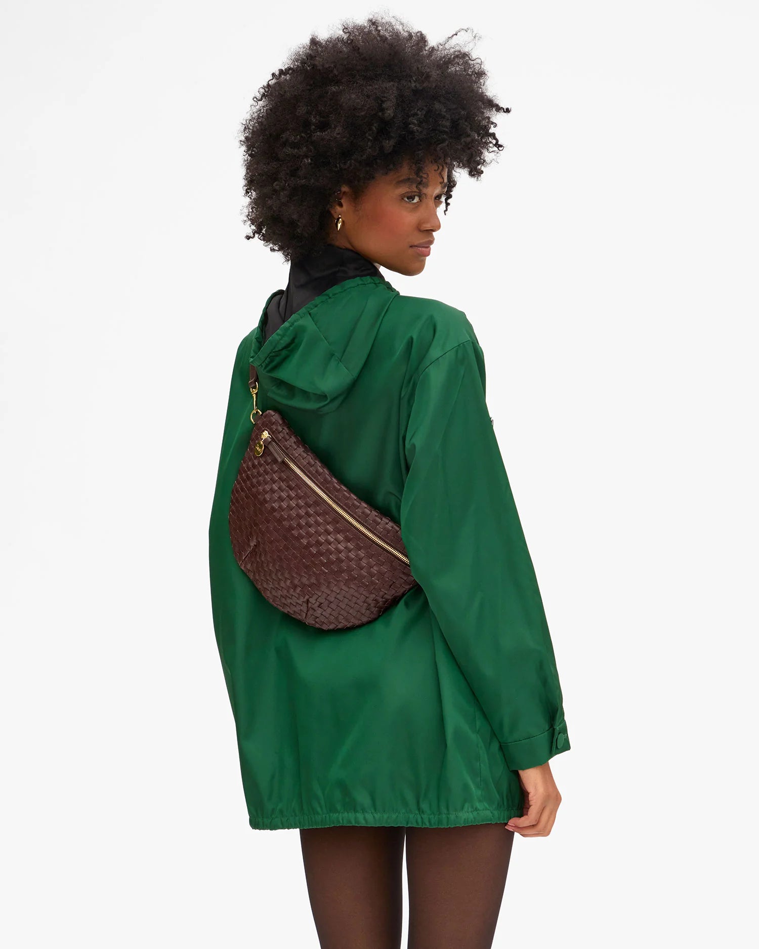 Grande Fanny, Woven Checker, Tobacco – LAPIS Grande Fanny, Woven Checker, Tobacco – LAPIS