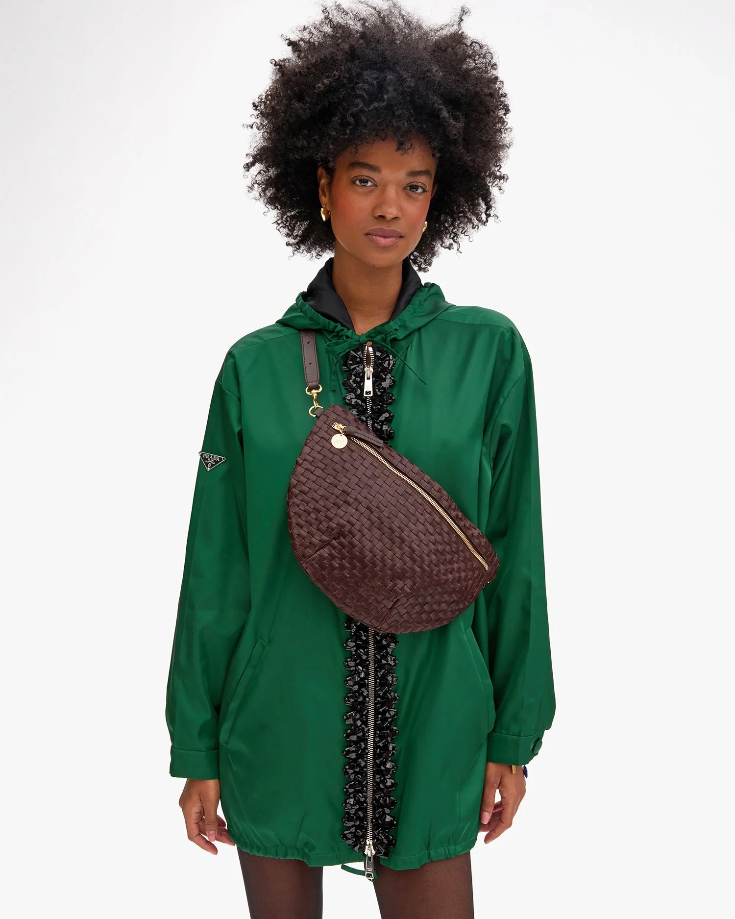 Grande Fanny, Woven Checker, Tobacco – LAPIS