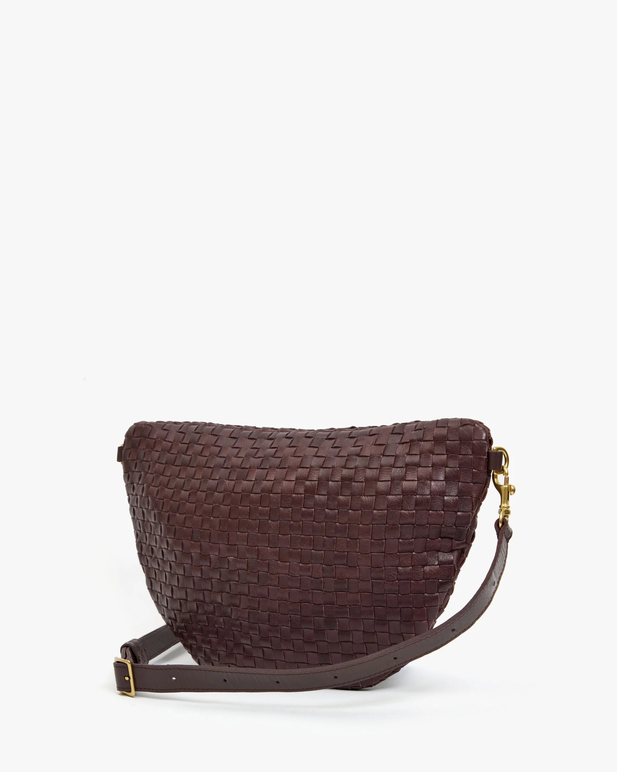 Grande Fanny, Woven Checker, Tobacco