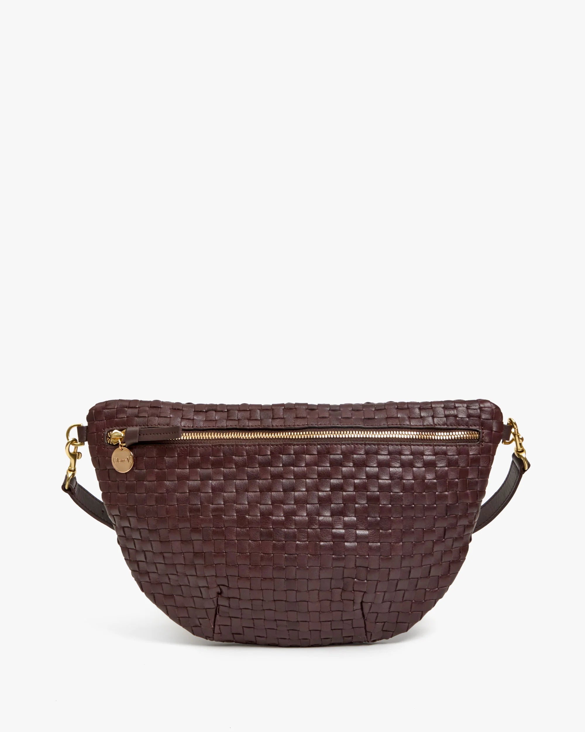 Grande Fanny, Woven Checker, Tobacco