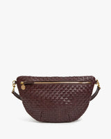 Grande Fanny, Woven Checker, Tobacco