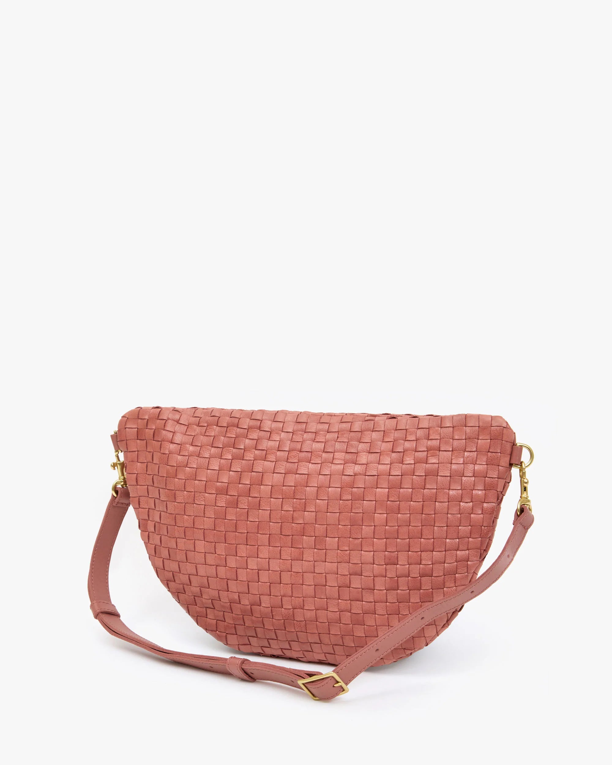 Grande Fanny, Rose Clay Woven Checker