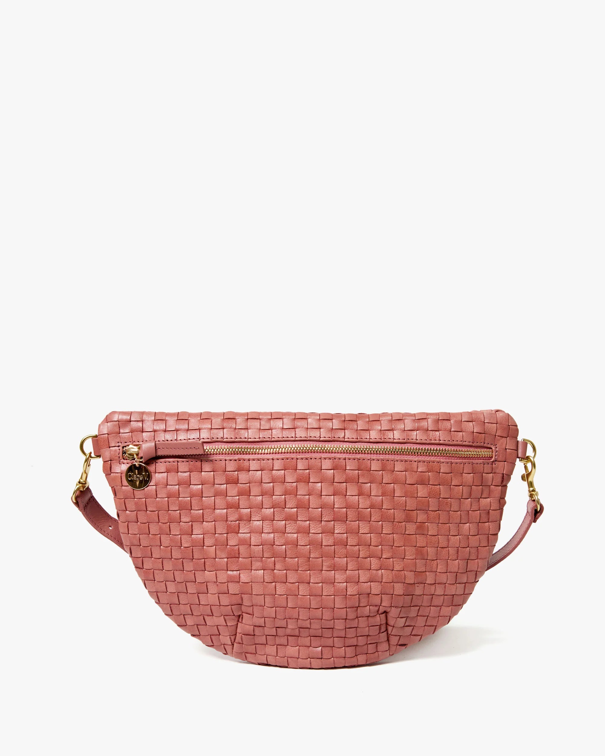 Grande Fanny, Rose Clay Woven Checker